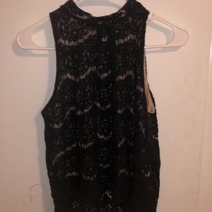 Lace dress shirt